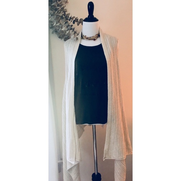 J. Jill Sweaters - J JILL Sleeveless Knit Duster SZ Large